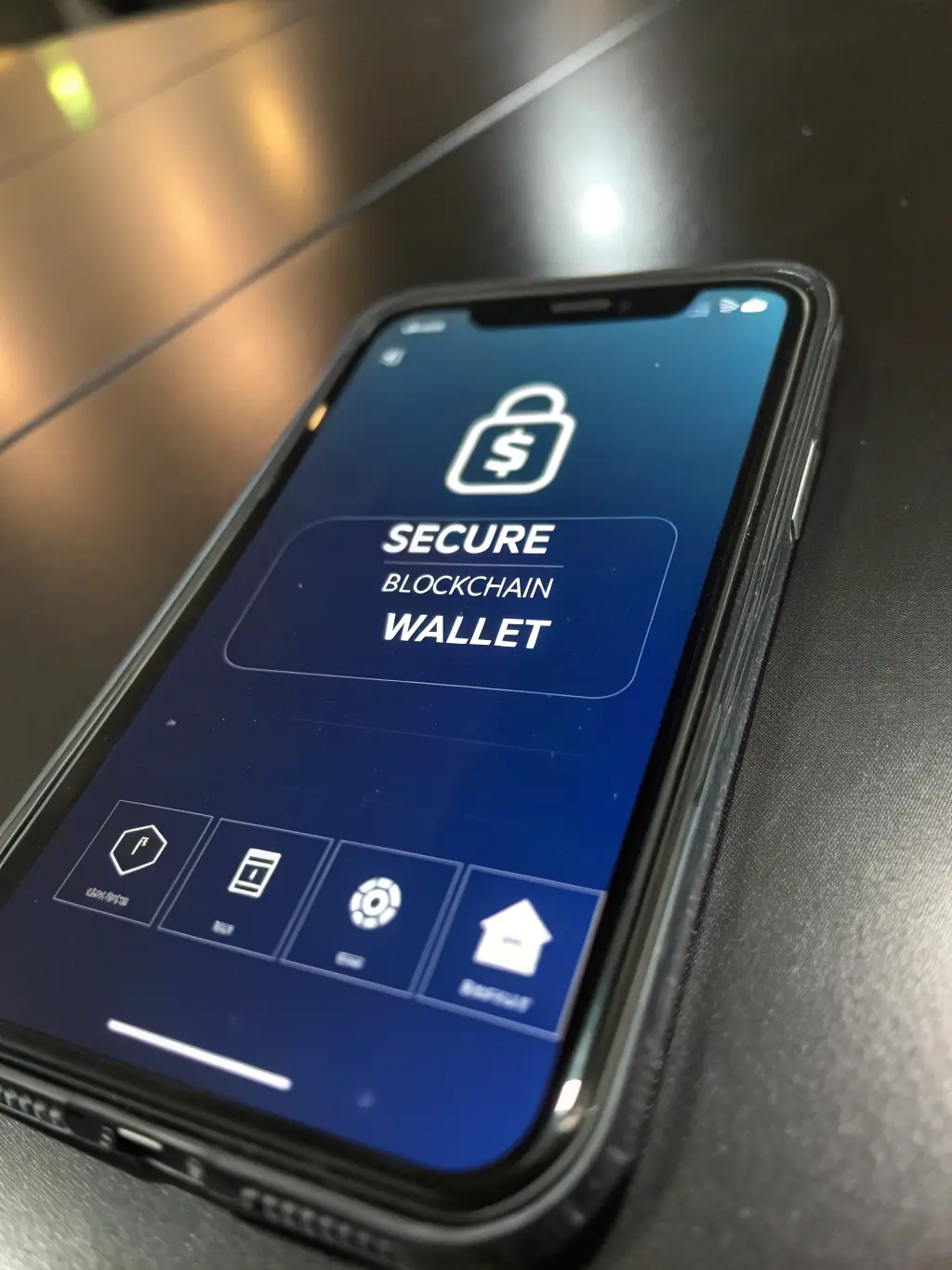 A clean and intuitive mobile interface displaying cryptocurrency balances and transaction history within the NEM Wallet app.